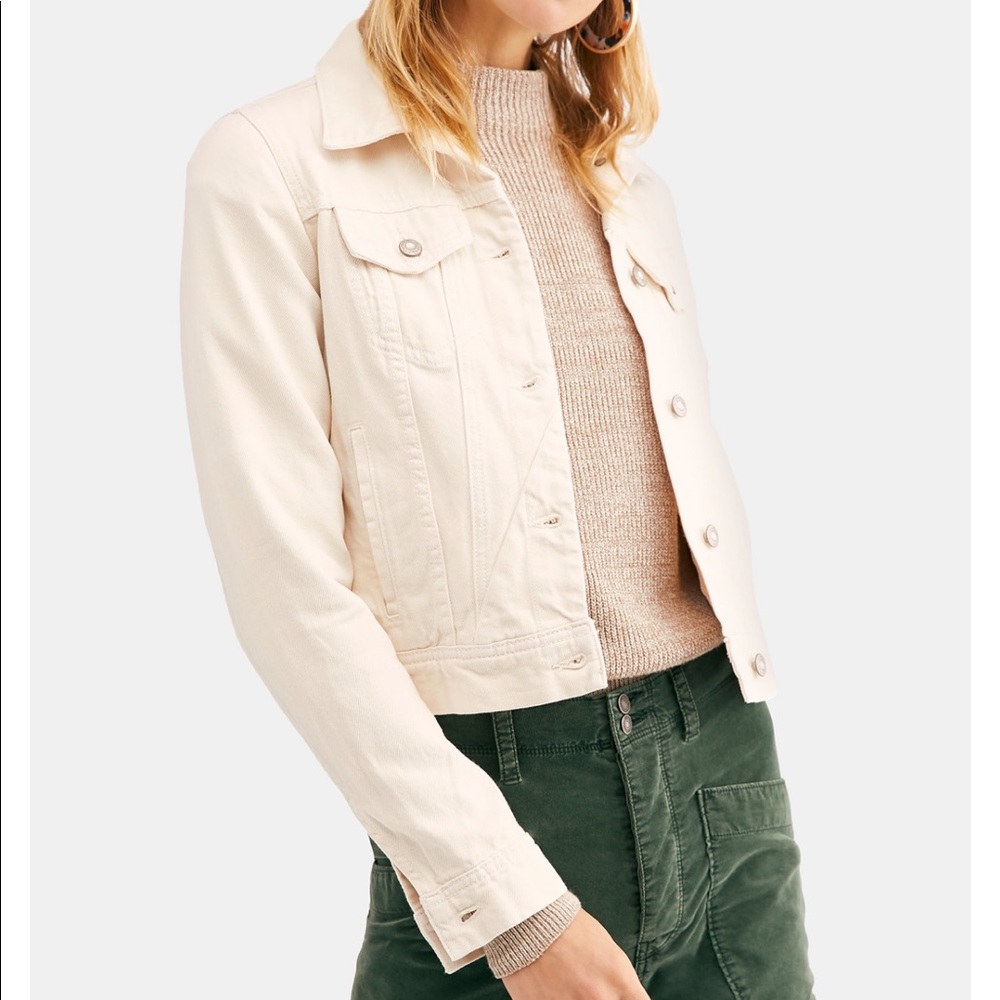 Free People “Rumors” Denim Jacket
